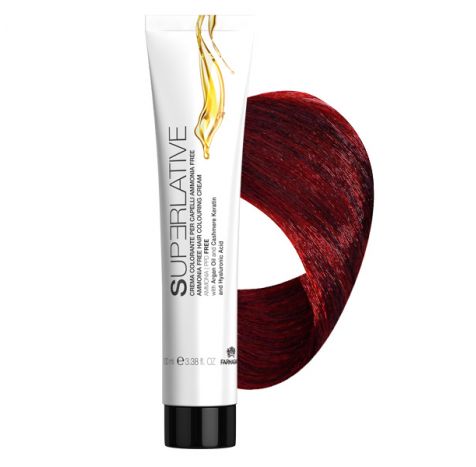 Крем-краска без аммиака SUPERLATIVE 5.6 СВЕТЛО-КАШТАНОВЫЙ КРАСНЫЙ 100 ML
