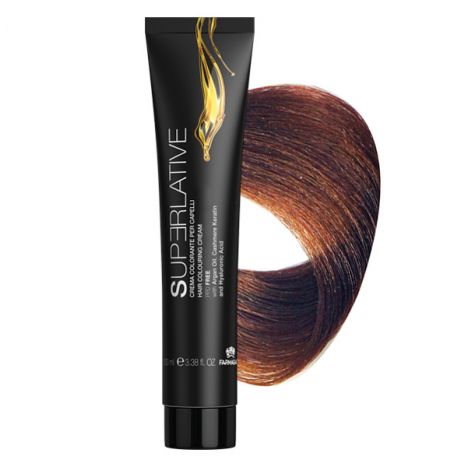 Крем-краска с аммиаком SUPERLATIVE 8.03 НАТУРАЛЬНЫЙ СВЕТЛЫЙ БЛОНД ТЕПЛЫЙ 100 ML