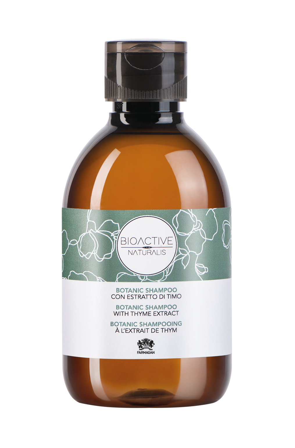 Натуральный шампунь с экстрактом тимьяна и оливы NATURALIS BOTANIC SHAMPOO 230 ML