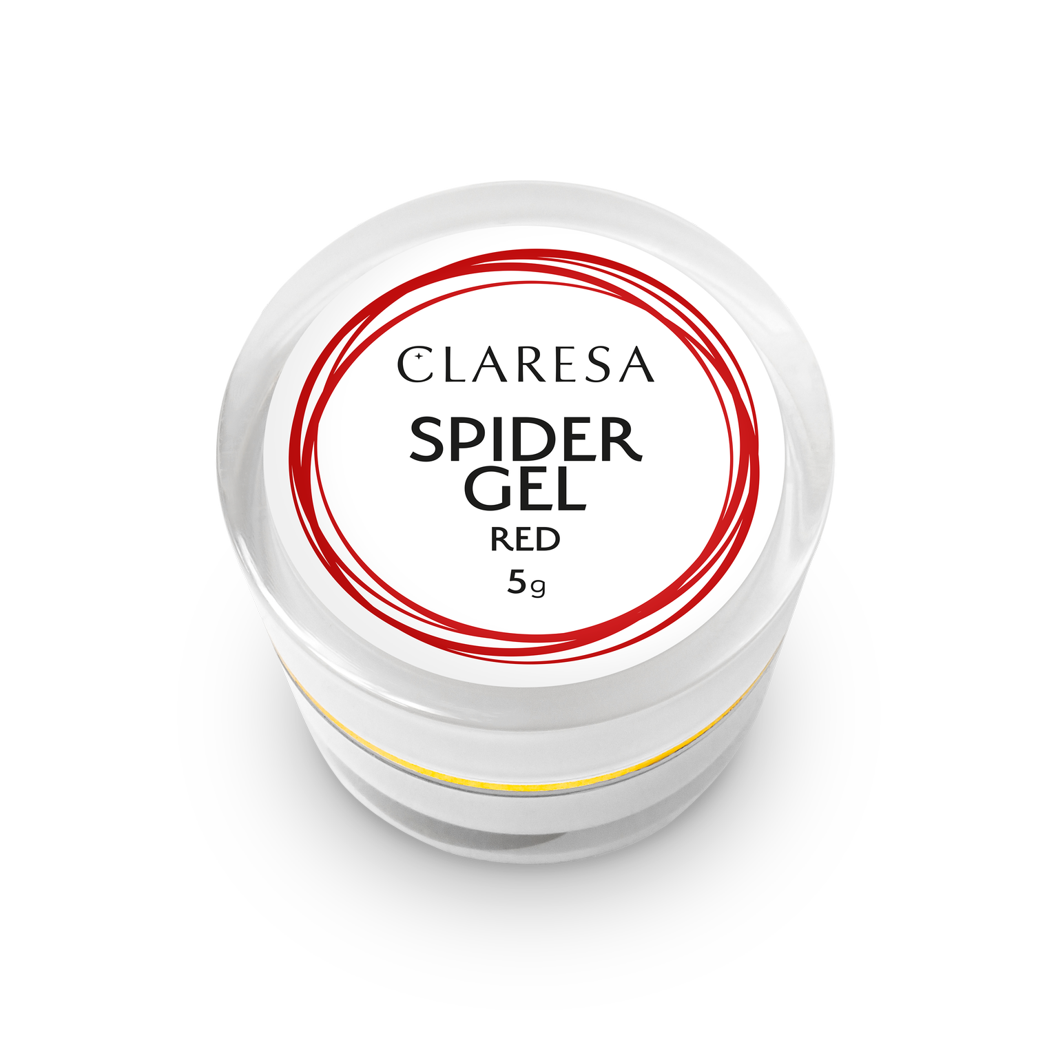 Гель-паутинка Красная CLARESA SPIDER GEL Red, 5г
