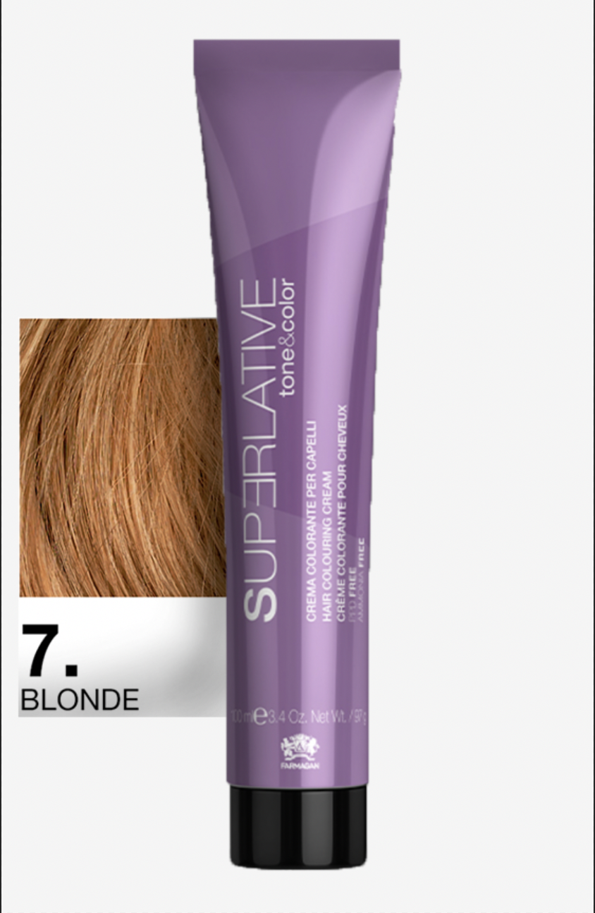 Полуперманентный тонер Tone&Color 7 Блонд  BLONDE 100ML
