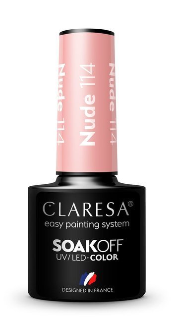 Гель-лак Claresa Nude 114, 5 мл Гель-лак Claresa Nude 114, 5 мл