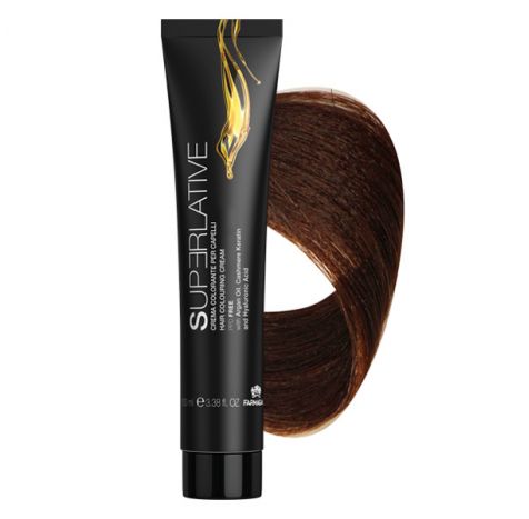 Крем-краска с аммиаком SUPERLATIVE 6.32 ТЕМНЫЙ БЛОНД ЗОЛОТОЙ ИРИС 100 ML