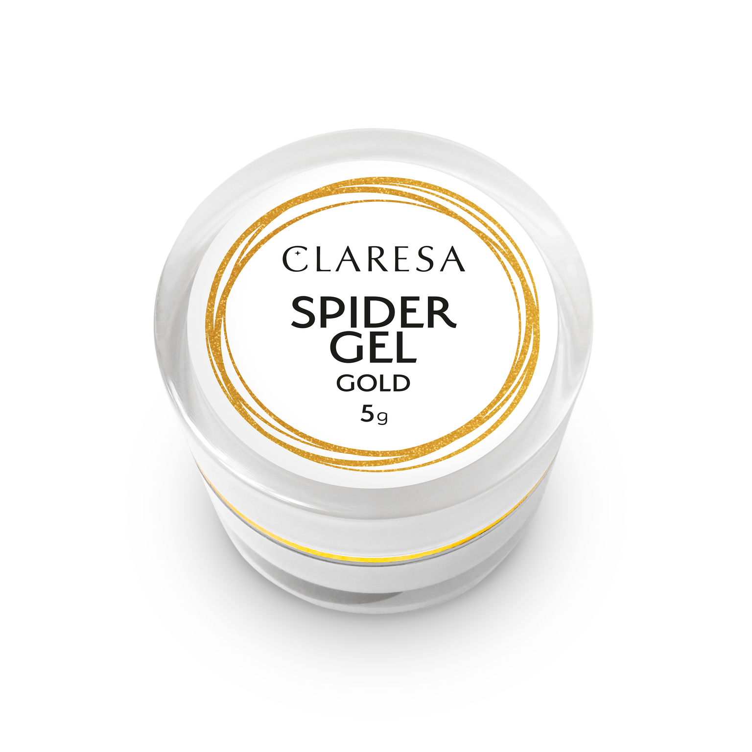 Гель-паутинка Золотая CLARESA SPIDER GEL Gold, 5г