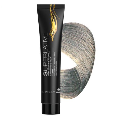 Крем-краска с аммиаком SUPERLATIVE 9.1 ОЧЕНЬ СВЕТЛЫЙ БЛОНД ПЕПЕЛЬНЫЙ 100 ML