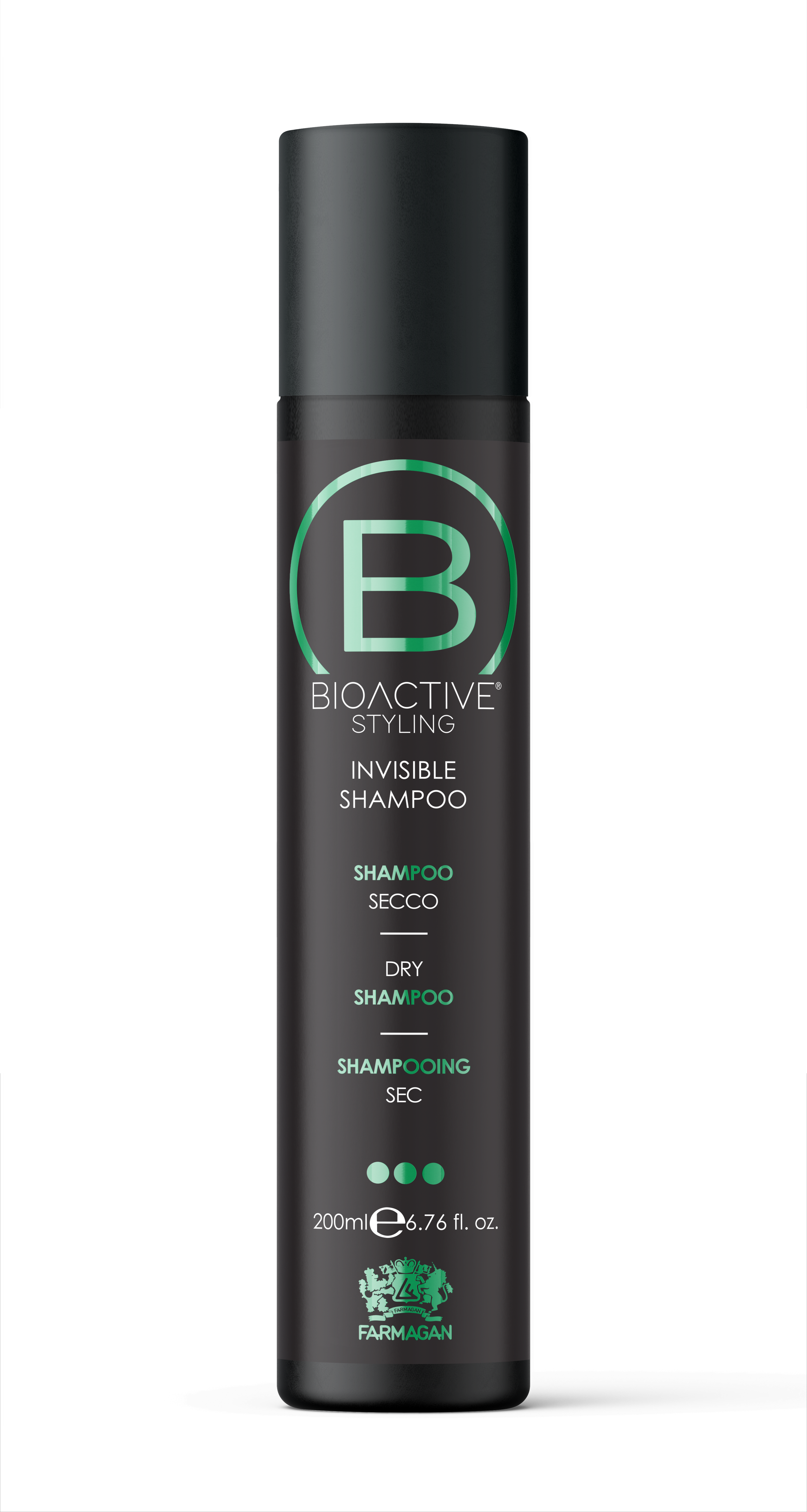 Сухой шампунь для волос BIOACTIVE STYLING INVISIBLE SHAMPOO DRY SHAMPOO 200 ML