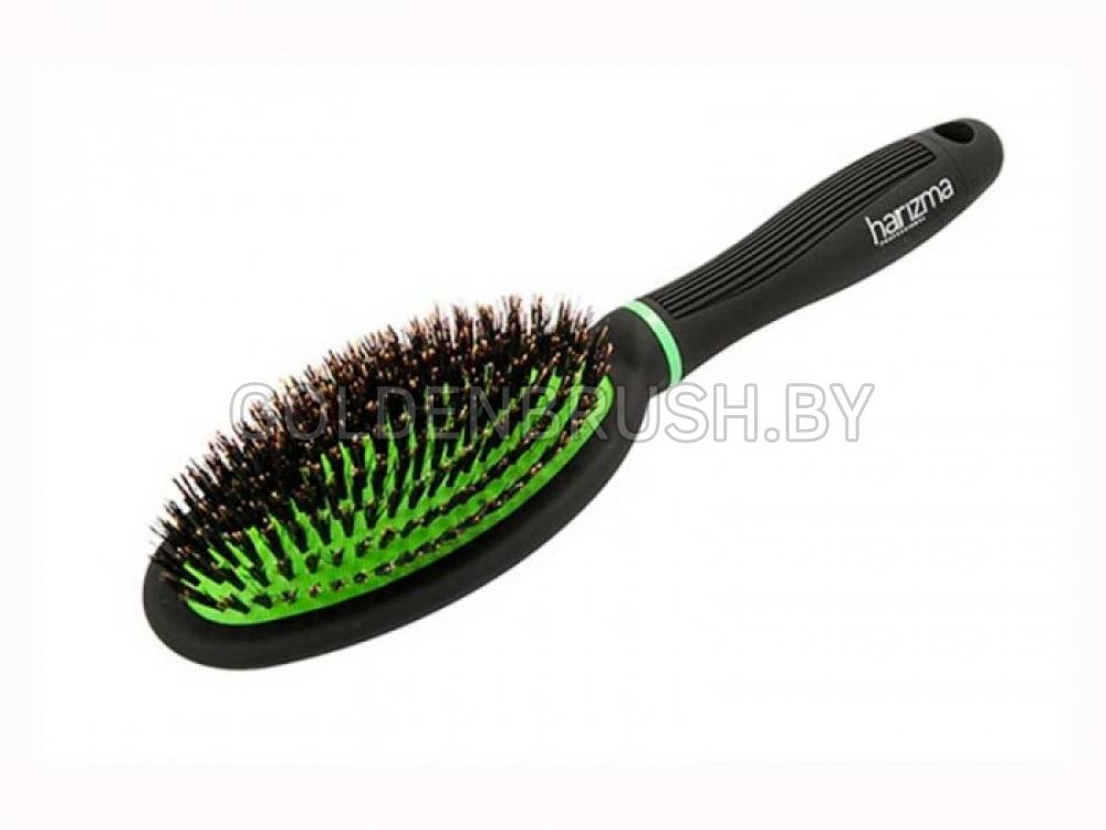 Harizma щетка массажная овальная ECO brush h10613