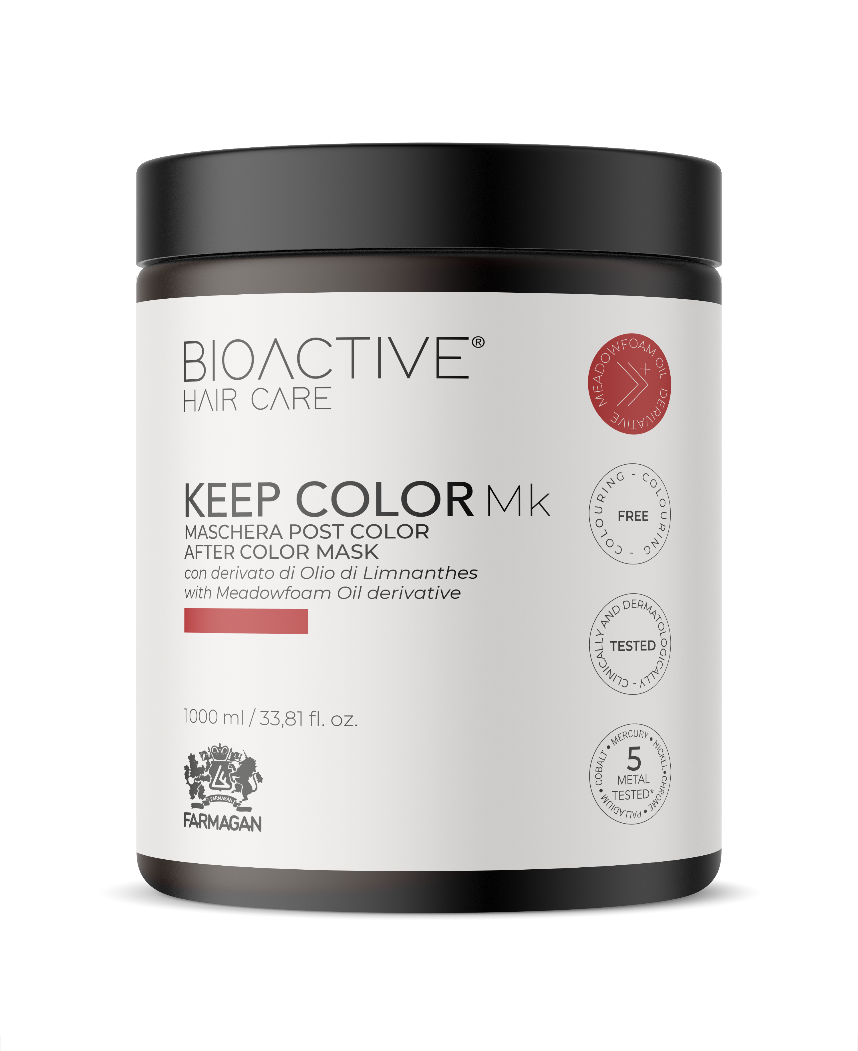 Маска для окрашенных волос BIOACTIVE KEEP COLOR MASK 1000 ML