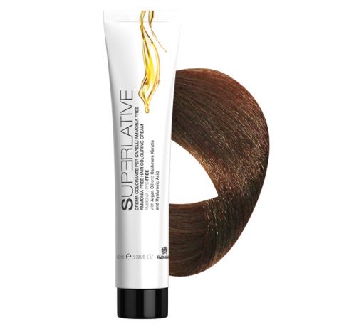 Крем-краска без аммиака SUPERLATIVE 6.3 ТЕМНО-КОРИЧНЕВЫЙ ЗОЛОТОЙ 100 ML Крем-краска без аммиака SUPERLATIVE 6.3 ТЕМНО-КОРИЧНЕВЫЙ ЗОЛОТОЙ 100 ML