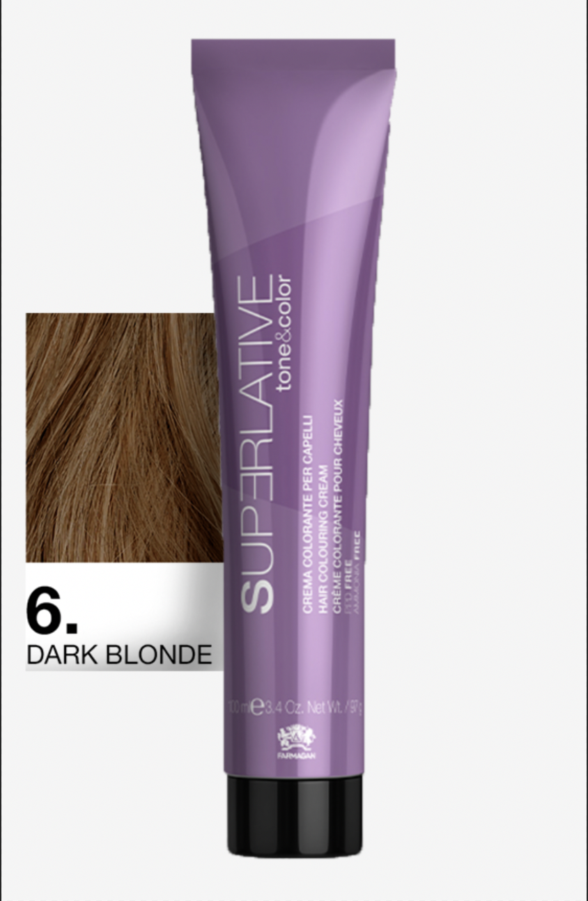 Полуперманентный тонер Tone&Color 6 Темный блонд DARK BLONDE 100ML