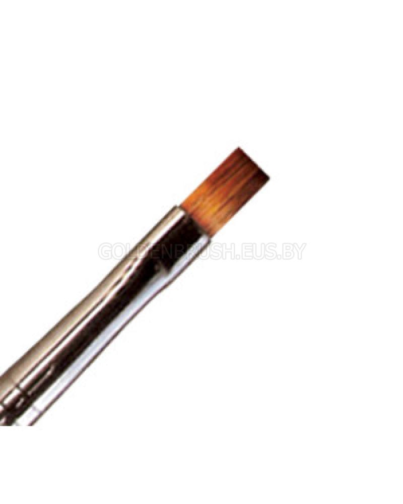 Кисть для геля в тубе №5 с металлической ручкой