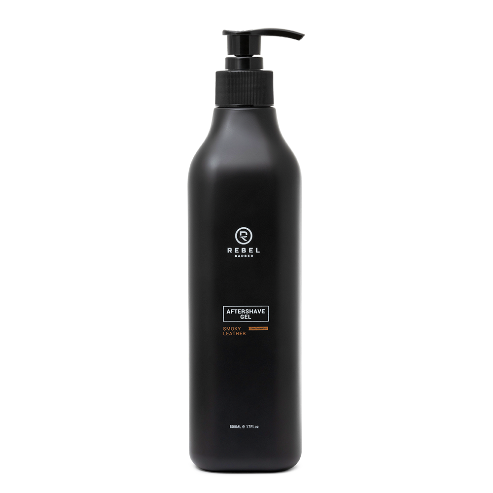 Премиальный гель после бритья REBEL BARBER Smoky Leather 500 ML