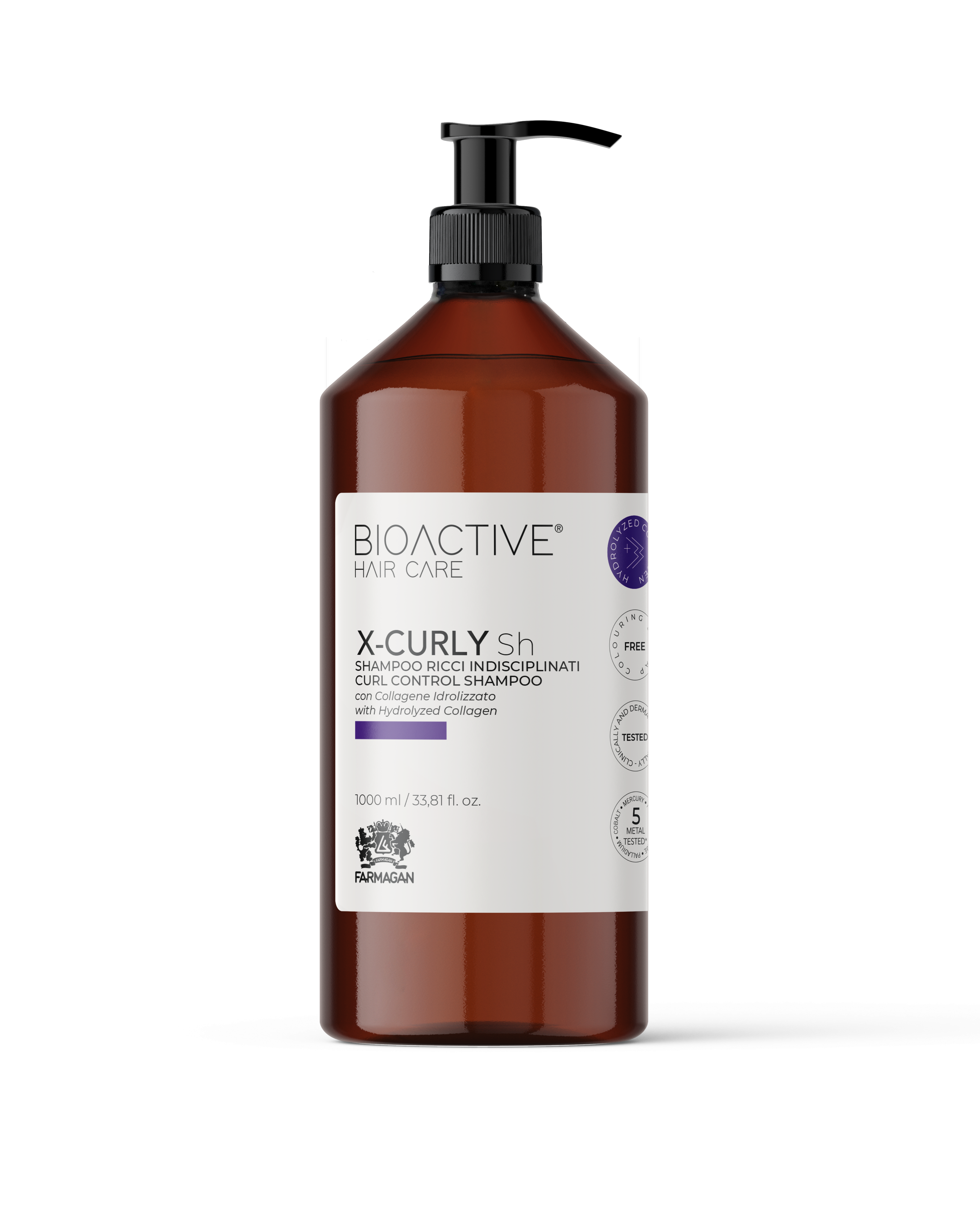 Шампунь для вьющихся волос BIOACTIVE X-CURLY SHAMPOO 1000 ML