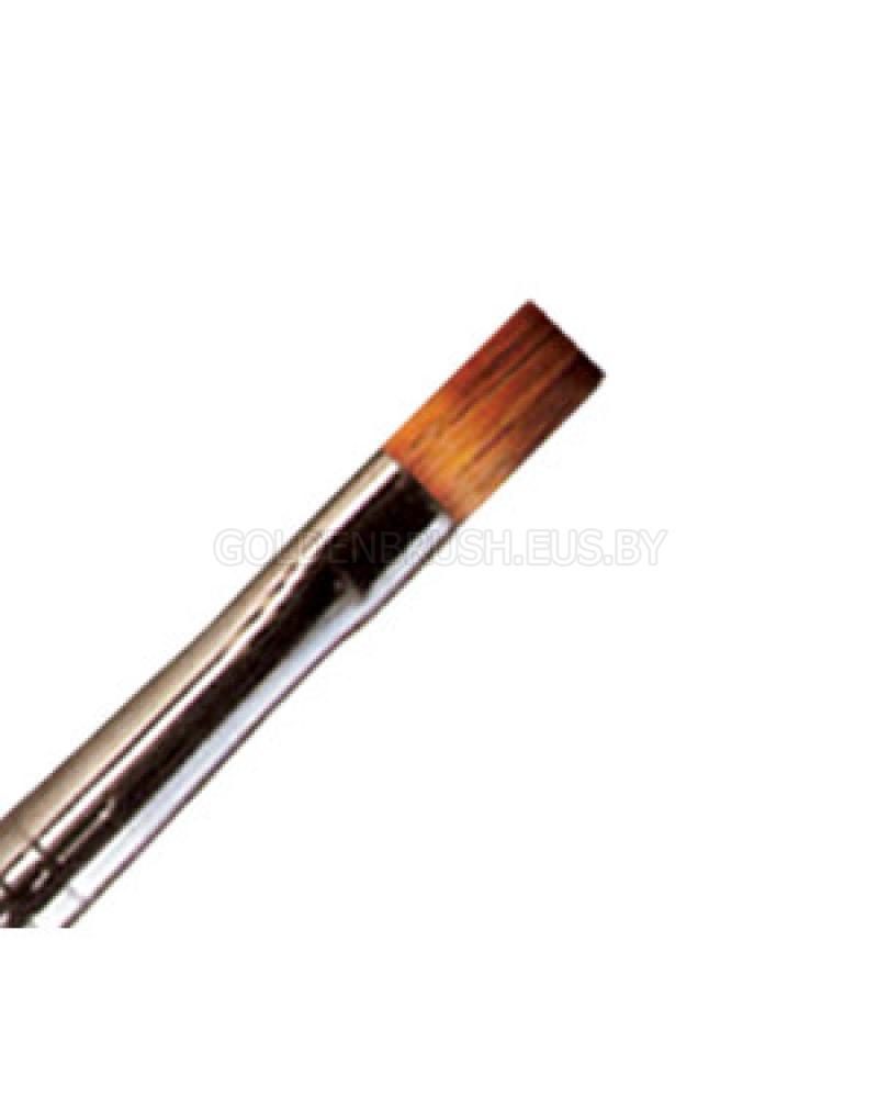 Кисть для геля в тубе №6 с металлической ручкой