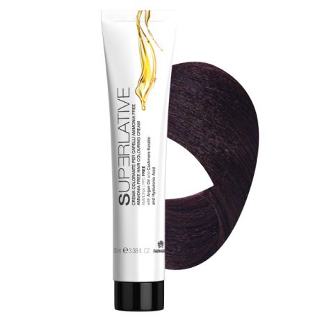 Крем-краска без аммиака SUPERLATIVE 4.43 КАШТАНОВЫЙ МЕДНО-ЗОЛОТОЙ 100 ML