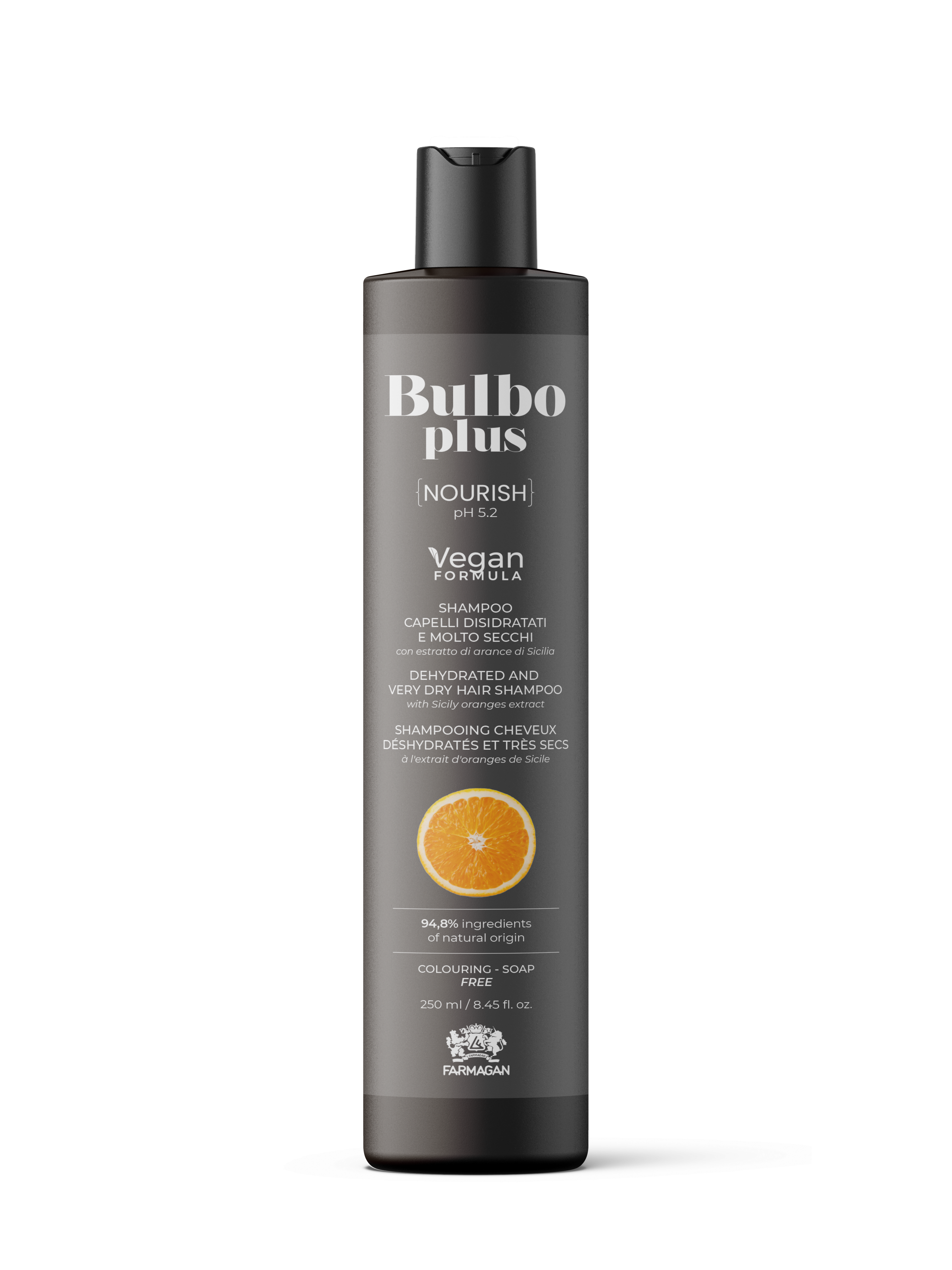 Питательный шампунь для обезвоженных и очень сухих волос BULBO PLUS NOURISH 250 ML Питательный шампунь для обезвоженных и очень сухих волос BULBO PLUS NOURISH 250 ML