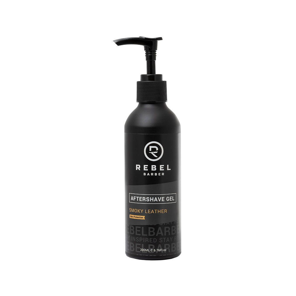 Премиальный гель после бритья REBEL BARBER Smoky Leather 200 ML