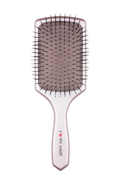 Парикмахерская щетка-лопата ILMH "Flowers" лаванда/матовая