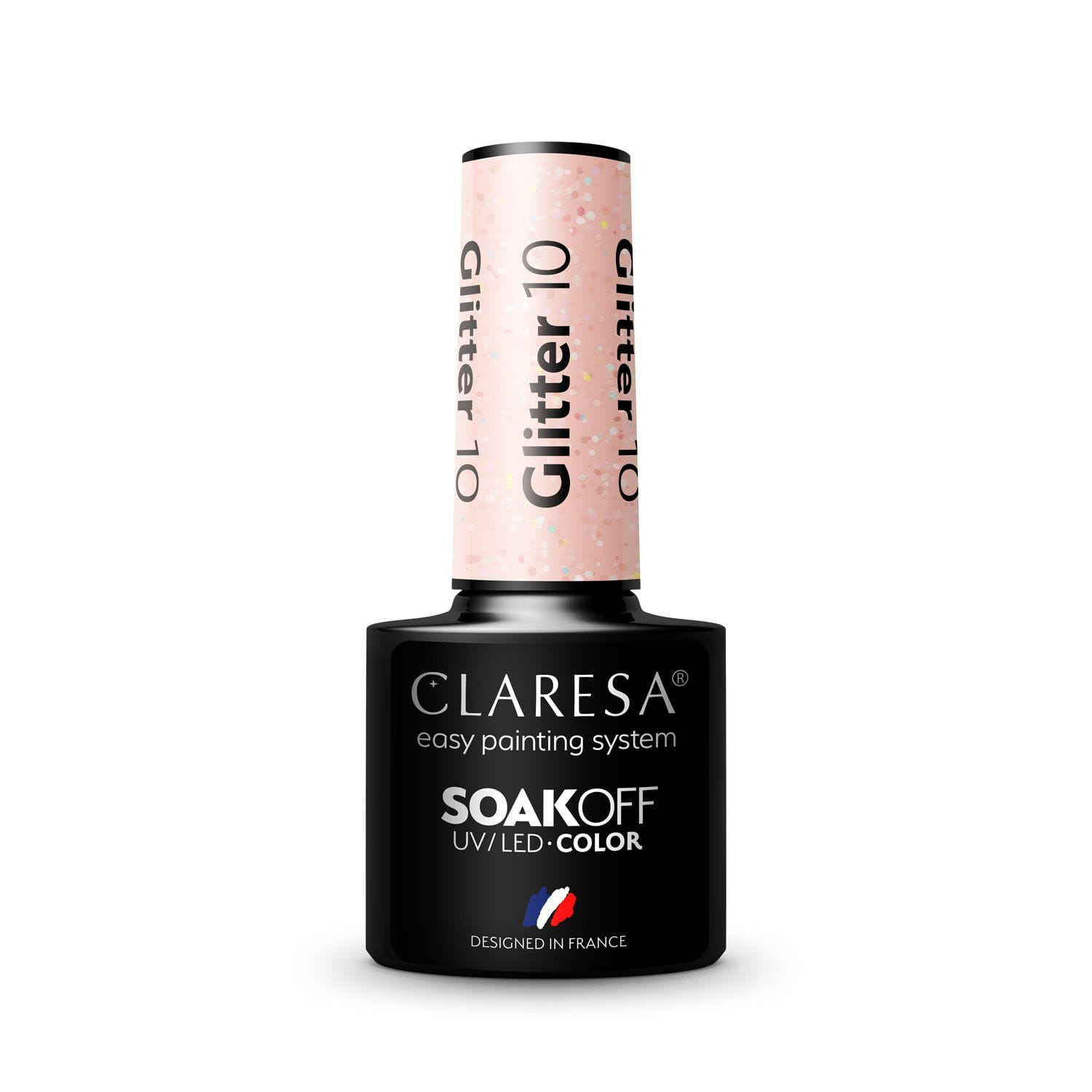 Гель-лак Claresa Glitter 10, 5 мл