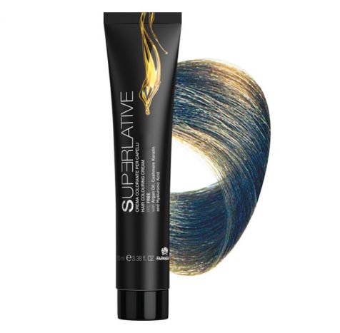 Крем-краска с аммиаком SUPERLATIVE 8.01 ХОЛОДНЫЙ СВЕТЛЫЙ БЛОНД НАТУРАЛЬНЫЙ 100 ML