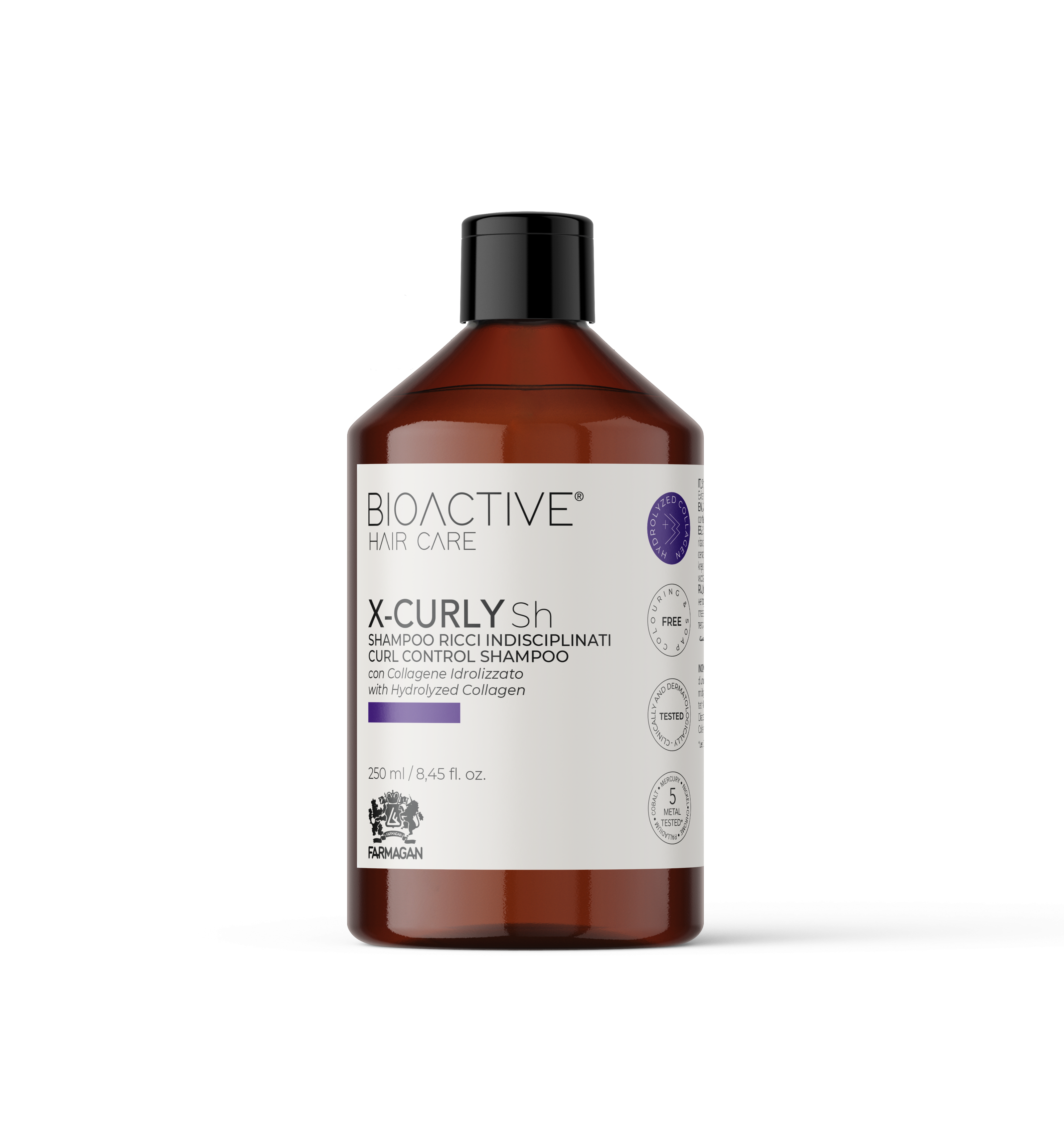 Набор для вьющихся волос BIOACTIVE X-CURLY SHAMPOO 250 ML+ 7 ML