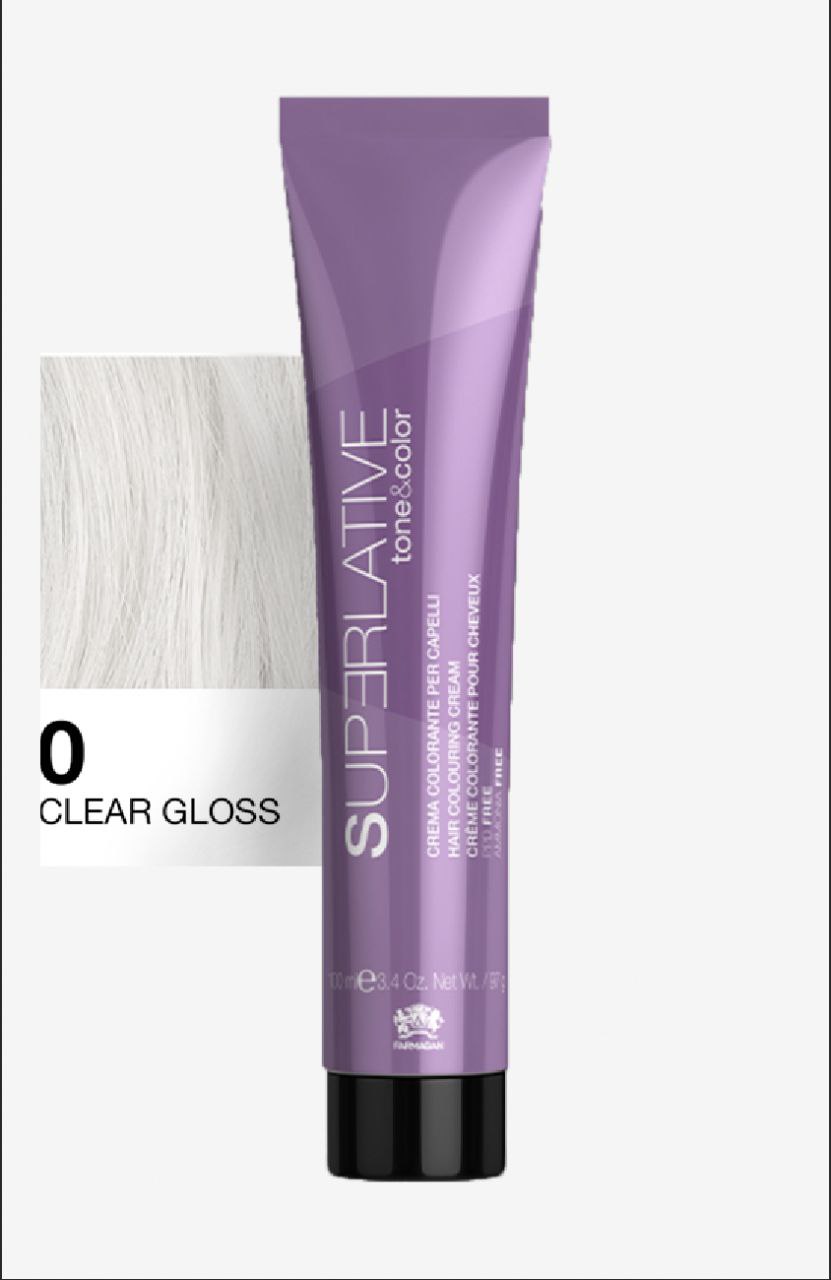 Полуперманентный тонер Tone&Color 0 Прозрачный блеск CLEAR GLOSS 100ML