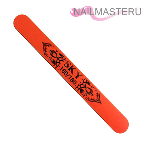 Пилка неоновая оранжевая SKY 180/180