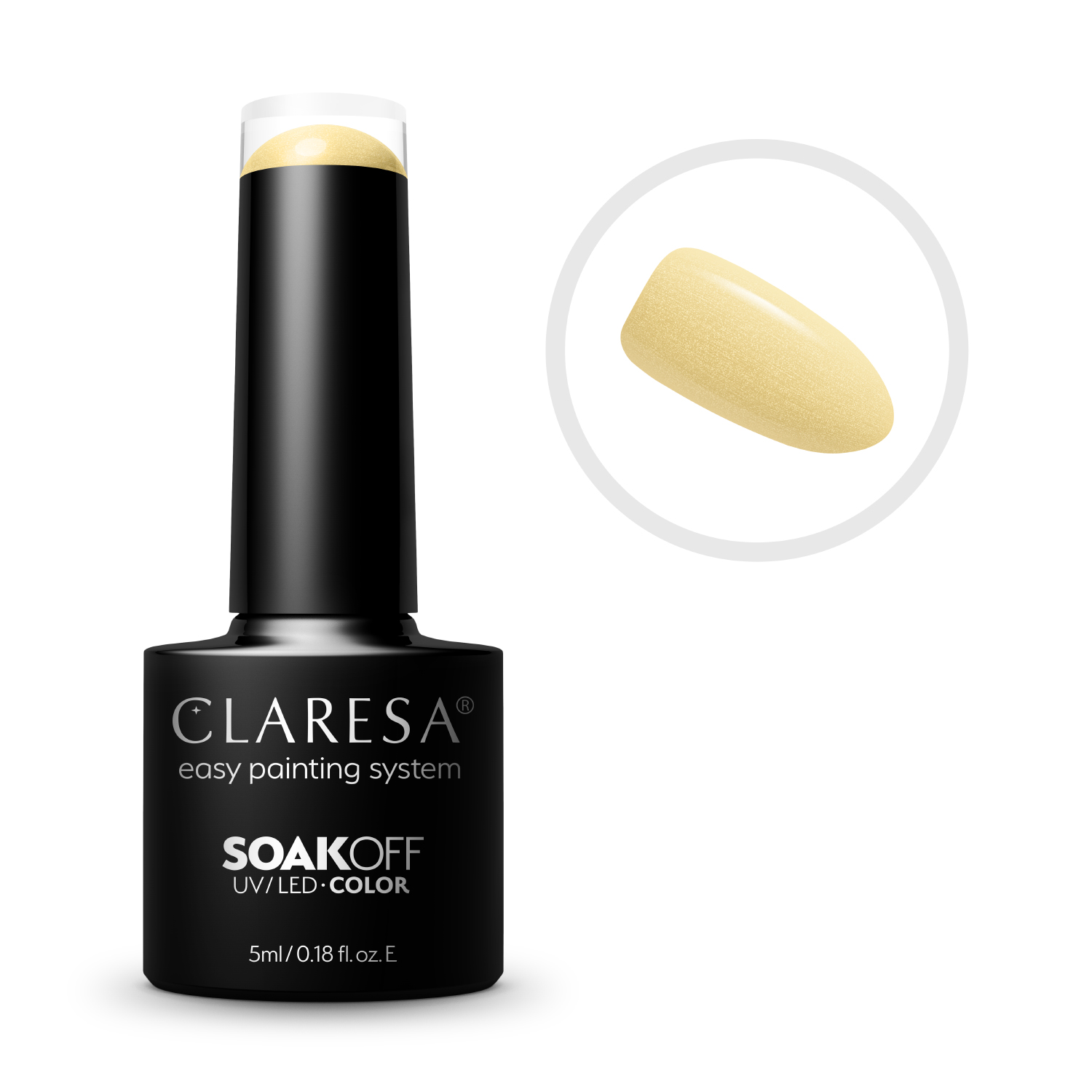 Гель-лак Claresa Glitter 15, 5 мл
